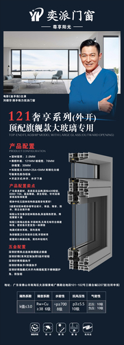 121奢享系列(外开)顶配旗舰款大玻璃专用